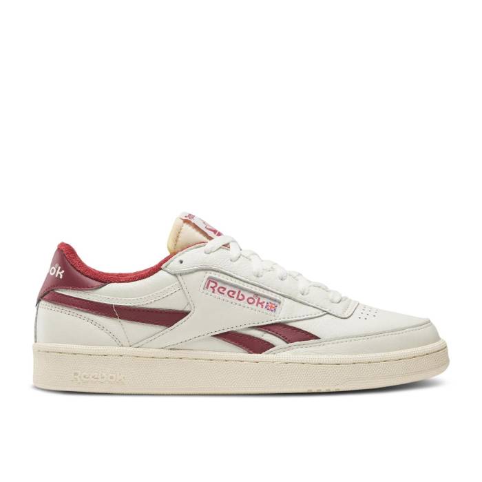 リーボック Reebok 【 Club C Revenge Vintage Vintage Chalk Classic Burgundy Men Vintage Chalk/Paper White/Classic Burgundy 】 クラブ vintage ビンテージ・ヴィンテージ クラシック メンズ vintage ビンテージ・ヴィンテ