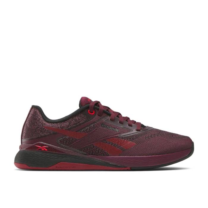 リーボック Reebok 【 Wmns Nano X5 \u0027Black Cherry\u0027 Women Black Cherry/Black/Retro Red 】 ナノ レディース 黒いこと 黒いこと レトロ Red 赤・赤いこと