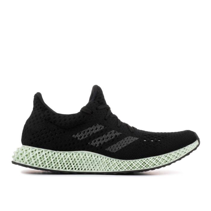 アディダス Adidas 【 Futurecraft 4D Core Black 2018 Men Core Black/Grey Five/Ash Green 】 メンズ コア 黒色 ブラック 灰色 グレー green 緑・グリーン