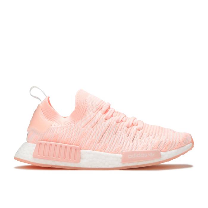 アディダス Adidas 【 Wmns Nmd_R1 Stlt Primeknit \u0027Clear Orange\u0027 Women Clear Orange/Clear Orange/Running White 】 レディース orange 橙・オレンジ色 白いこと 白いこと