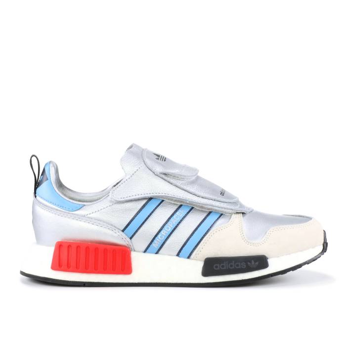 アディダス Adidas 【 Micropacer R1 'Silver Metallic' Men Silver Metallic/Light Blue/Footwear White 】 メンズ Silver 銀色・シルバー 青色 ブルー 白色 ホワイト