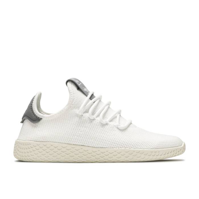 アディダス Adidas 【 Pharrell X Tennis Hu \u0027Grey\u0027 Men White/White/Chalk 】 庭球 メンズ 白いこと 白いこと