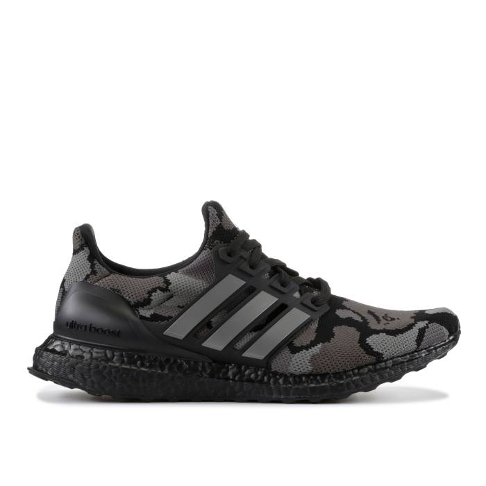 アディダス Adidas 【 A Bathing Ape X Ultraboost 4.0 'Black Camo' Men Black/Black/Core Black 】 メンズ 黒色 ブラック コア|スニケス