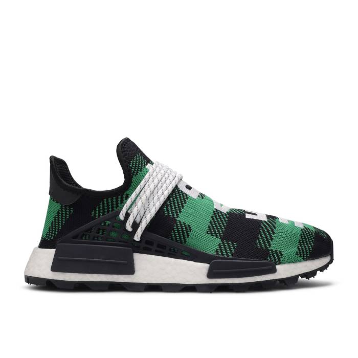 アディダス Adidas 【 Pharrell X Billionaire Boys Club X Nmd Human Race Trail 'Green Plaid' Men Green/Cblack/Cwhite 】 クラブ NMD メンズ green 緑・グリーン