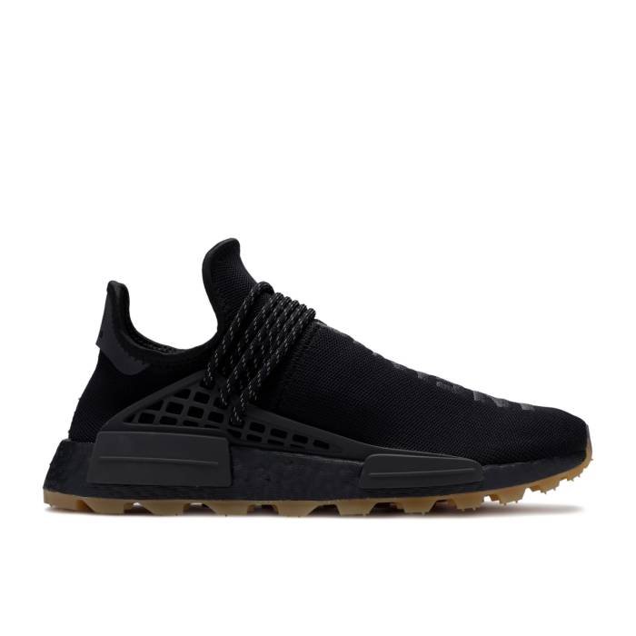 アディダス Adidas 【 Pharrell X Nmd Human Race Trail Prd \u0027Infinite Species\u0027 Men Core Black/Utility Black/Gum 】 NMD メンズ 中核グループ 黒いこと 黒いこと
