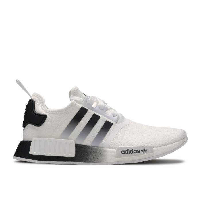 アディダス Adidas 【 Nmd_R1 White Black Gradient Men Cloud White/Core Black/Cloud White 】 黒色 ブラック メンズ 白色 ホワイト コア 黒色 ブラック