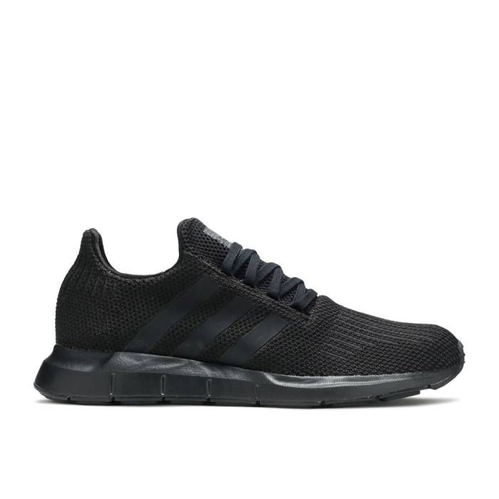 アディダス Adidas 【 Swift Run 'Core Black' Men Core Black/Core Black/Cloud White 】 Swift ラン メンズ コア 黒色 ブラック 白色 ホワイト