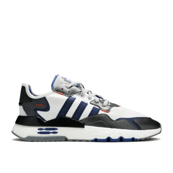 アディダス Adidas 【 Star Wars X Nite Jogger 'R2D2' Men Cloud White/Cloud White/Core Black 】 ジョガーパンツ メンズ 白色 ホワイト コア 黒色 ブラック｜スニケス
