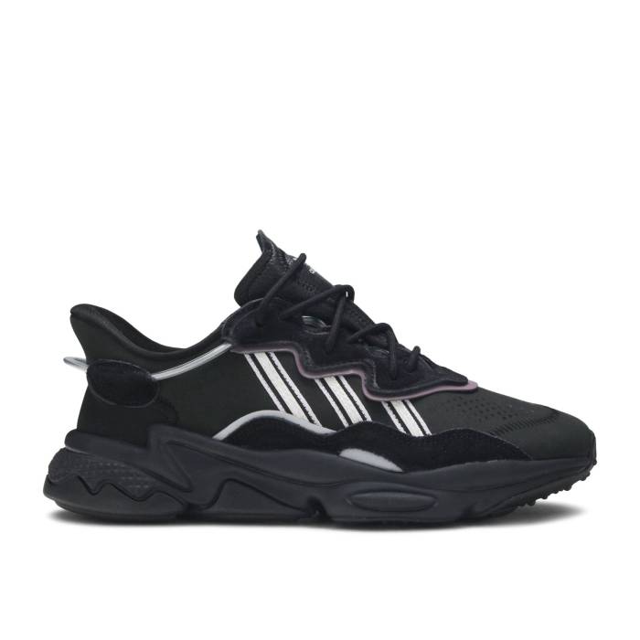 アディダス Adidas 【 Wmns Ozweego \u0027Core Black\u0027 Women Core Black/Off White/Legacy Purple 】 レディース 中核グループ 黒いこと 黒いこと 白いこと 白いこと legacy レガシー Purple 紫・パープル