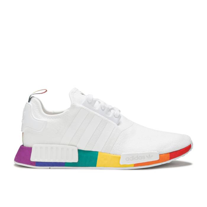 アディダス Adidas 【 Nmd_R1 \u0027Pride\u0027 Men Cloud White/Cloud White/Cloud White 】 メンズ 白いこと 白いこと
