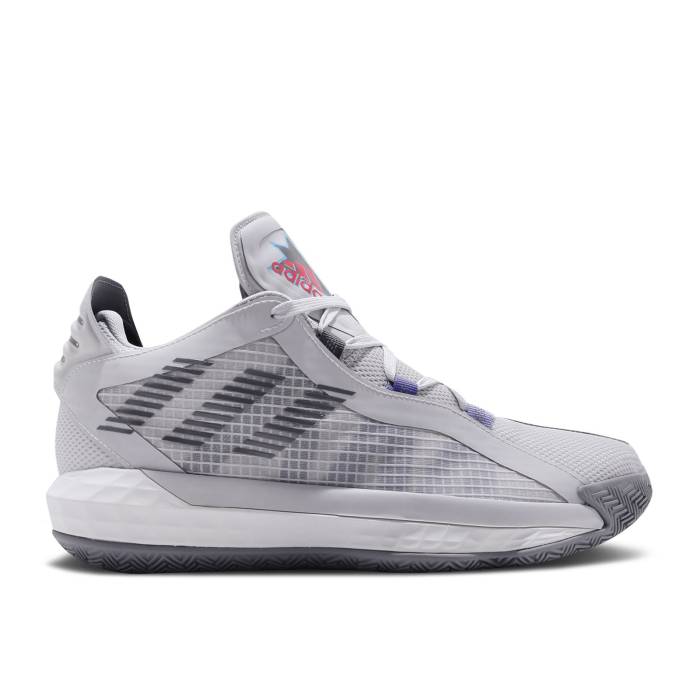 アディダス Adidas 【 Dame 6 Gca Playoff Pack Men Grey One/Grey Three/Bright Cyan 】 メンズ 灰色 グレー シアン