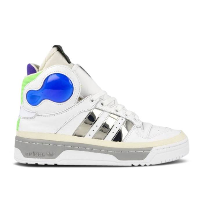 アディダス Adidas 【 Sankuanz X Rivalry High \u0027Reconstructed\u0027 Men Footwear White/Silver Metallic/Footwear White 】 御機嫌 メンズ 白いこと 白いこと Silver しろがね色・しろがね色