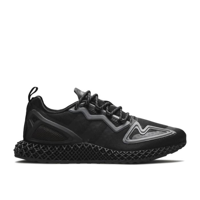 アディダス Adidas 【 Zx 2K 4D 'Core Black' Men Core Black/Core Black/Core Black 】 メンズ コア 黒色 ブラック｜スニケス