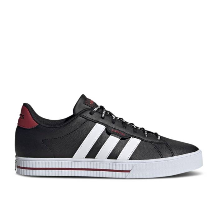 アディダス Adidas 【 Daily 3.0 \u0027Black Legacy Red\u0027 Men Core Black/Cloud White/Legacy Red 】 legacy レガシー メンズ 中核グループ 黒いこと 黒いこと 白いこと 白いこと legacy レガシー Red 赤・赤いこと