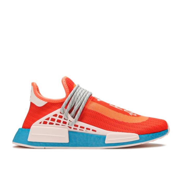 アディダス Adidas 【 Pharrell X Nmd Human Race Extra Eye - Bold Orange Men Bold Orange/Bold Aqua/Pink Tint 】 NMD メンズ orange 橙・オレンジ アクア pink ピンク