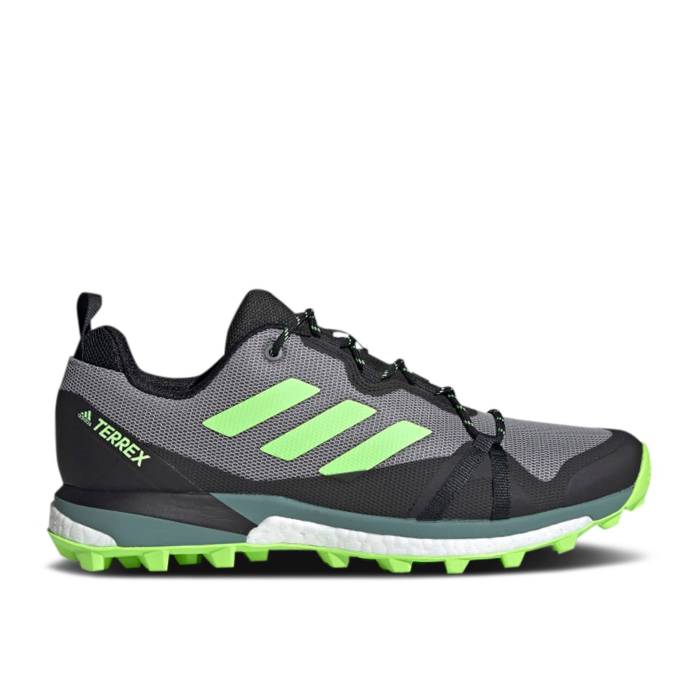 アディダス Adidas 【 Terrex Skychaser Lt \u0027Grey Tech Emerald\u0027 Men Grey Two/Signal Green/Tech Emerald 】 テック メンズ 薄墨色 薄墨色 green 緑・緑であること テック メンズ靴-靴