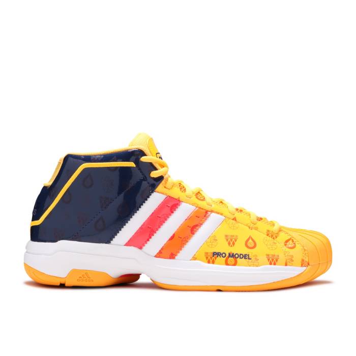 アディダス Adidas 【 Pro Model 2G 'Signal Orange Indigo' Men Tech Indigo/Cloud White/Signal Pink 】 プロ orange 橙・オレンジ メンズ テック 藍色・インディゴ 白色 ホワイト pink ピンク