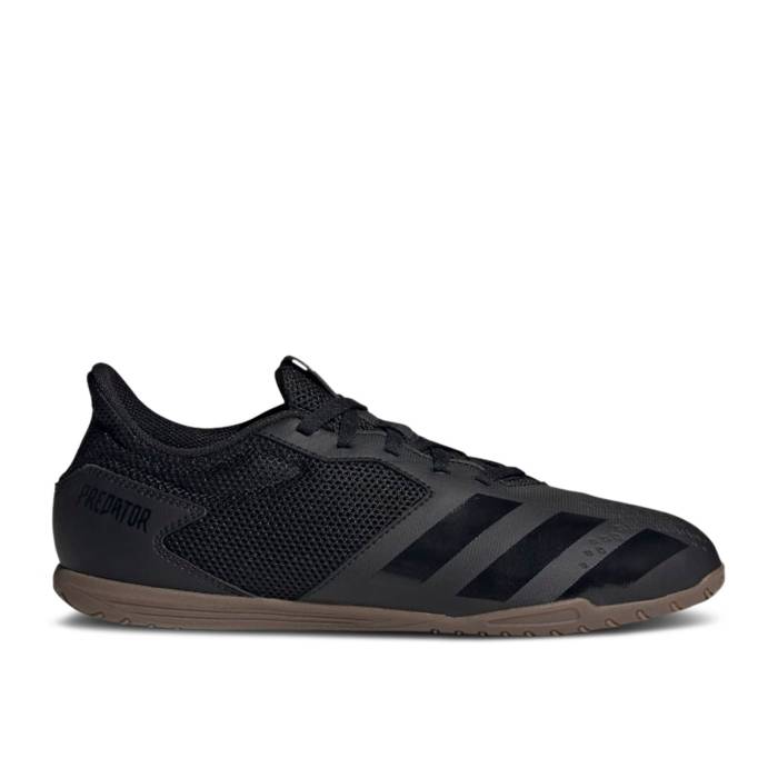 アディダス Adidas 【 Predator 20.4 In Sala \u0027Core Black Gum\u0027 Men Core Black/Core Black/Dgh Solid Grey 】 プレデター 黒いこと 黒いこと メンズ 中核グループ 黒いこと 黒いこと 益荒男 薄墨色 薄墨色