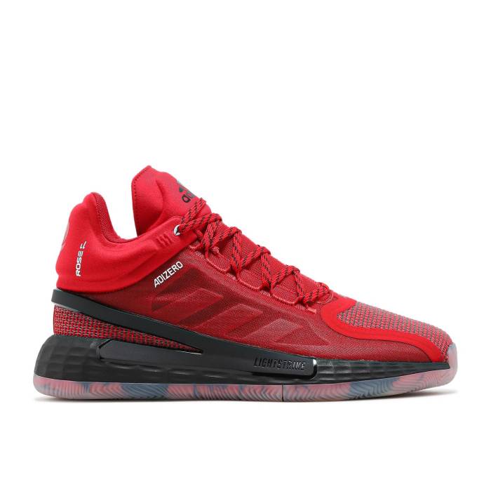 アディダス Adidas 【 D Rose 11 'Brenda' Men Scarlet/Core Black/Core Burgundy 】 Rose ローズ メンズ コア 黒色 ブラック ワイン色・バーガンディー