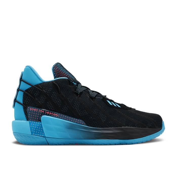 アディダス Adidas 【 Dame 7 Gca Visionary Men Core Black/Signal Pink/Signal Cyan 】 メンズ コア 黒色 ブラック pink ピンク シアン