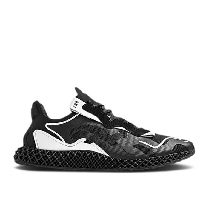 アディダス Adidas 【 End. X Evo 4D 'Dark Matter' Men Core Black/Core Black/Core Black 】 メンズ コア 黒色 ブラック