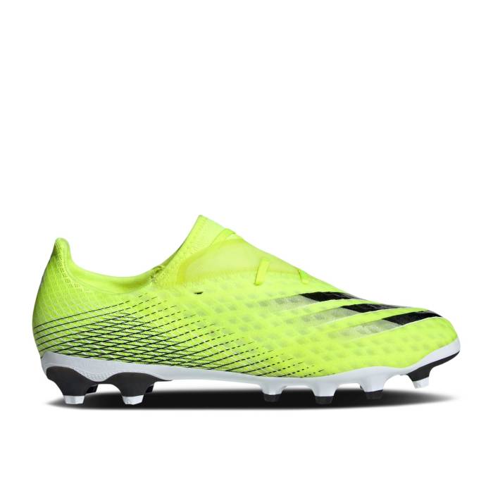 アディダス Adidas 【 X Ghosted.2 Mg \u0027Solar Yellow\u0027 Men Solar Yellow/Cloud White/Royal Blue 】 メンズ yellow 黄味がかった・黄色 白いこと 白いこと 青味 青み
