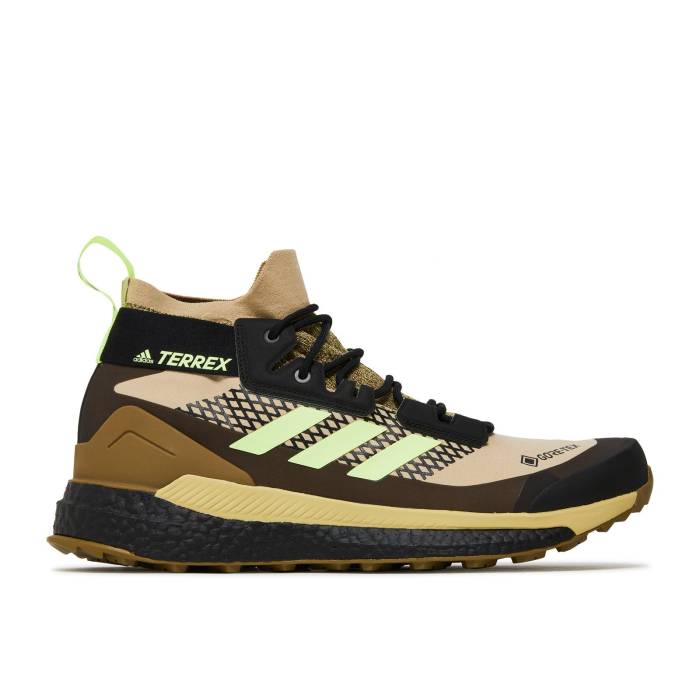 アディダス Adidas 【 Terrex Free Hiker Gtx 'Savanna' Men Savanna/Hi-Res Yellow/Core Black 】 フリー メンズ yellow 黄色・イエロー コア 黒色 ブラック
