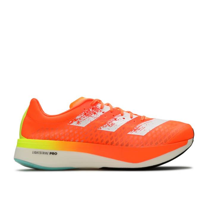 アディダス Adidas 【 Adizero Adios Pro \u0027Screaming Orange\u0027 Men Screaming Orange/Cloud White/Core Black 】 アディゼロ アディオス 労働者階級 メンズ orange 橙・オレンジ色 白いこと 白いこと 中核グループ 黒いこと 黒いこと