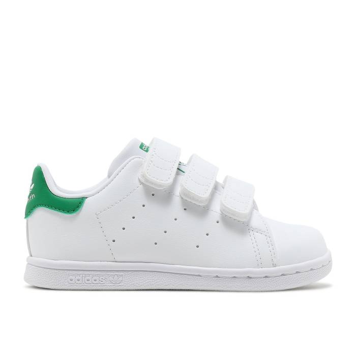 アディダス Adidas 【 Stan Smith Primegreen Infant \u0027White Green\u0027 Infant Cloud White/Green/Cloud White 】 もの言う花 白いこと 白いこと green 緑・緑であること