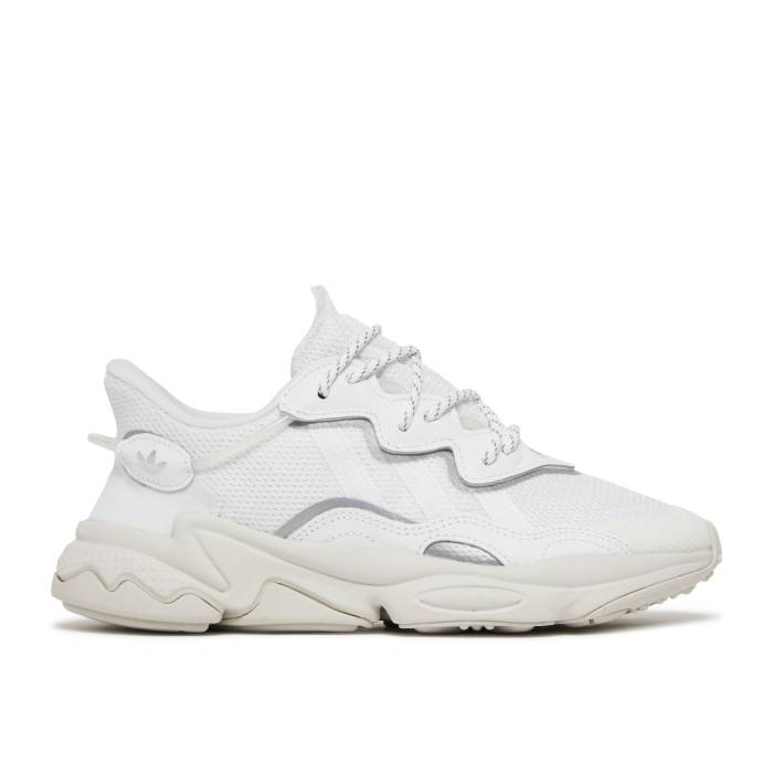 アディダス Adidas 【 Wmns Ozweego 'Cloud White Grey' Women Cloud White/Silver Metallic/Grey One 】 白色 ホワイト レディース 白色 ホワイト Silver 銀色・シルバー 灰色 グレー