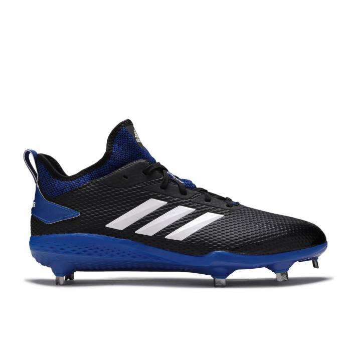アディダス Adidas 【 Adizero Afterburner 5 'Black Collegiate Royal' Men Core Black/Cloud White/Collegiate Royal 】 アディゼロ メンズ コア 黒色 ブラック 白色 ホワイト