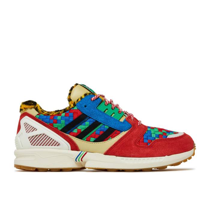 アディダス Adidas 【 Atmos X Zx 8000 \u0027Setsubun\u0027 Men Halo Gold/Core Black/Lush Red 】 メンズ ゴールド 中核グループ 黒いこと 黒いこと Red 赤・赤いこと