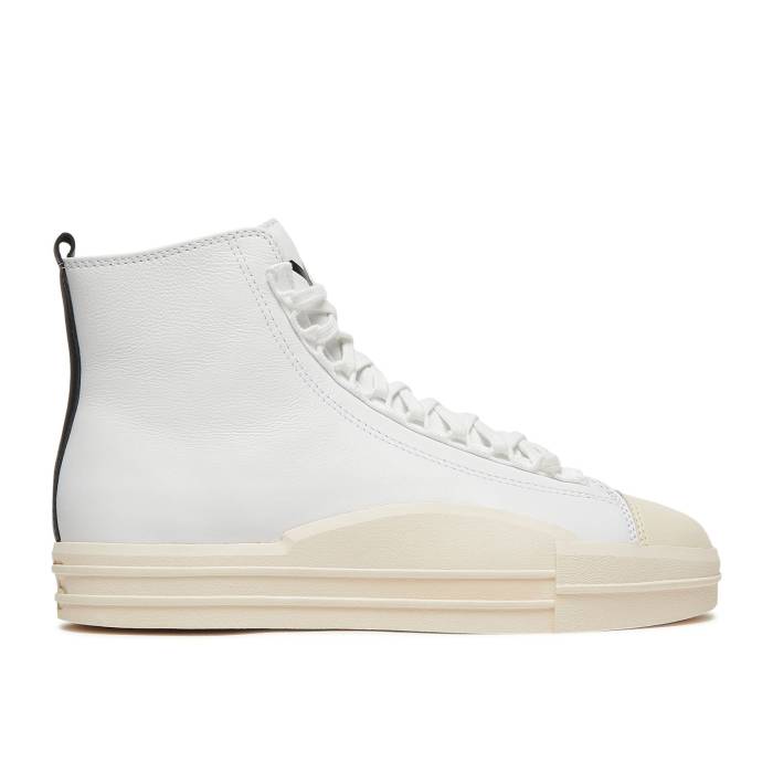 アディダス Adidas 【 Y-3 Yuben Mid \u0027Core White\u0027 Men Core White/Black/Ecru Tint 】 ミッド メンズ 中核グループ 白いこと 白いこと 黒いこと 黒いこと