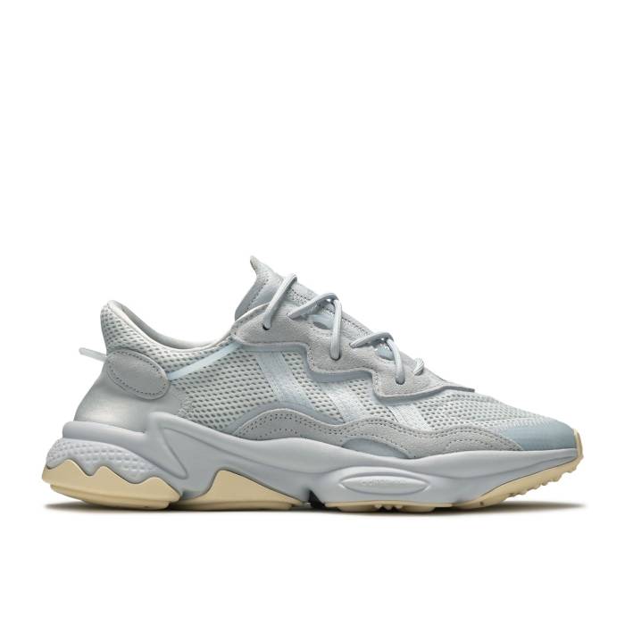 アディダス Adidas 【 Ozweego 'Halo Blue' Men Halo Blue/Halo Blue/Cream White 】 メンズ 青色 ブルー クリーム 白色 ホワイト