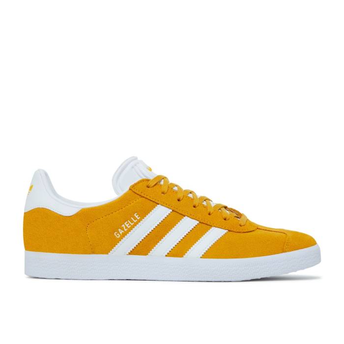 アディダス Adidas 【 Gazelle Crew Yellow Men Crew Yellow/Cloud White/Cloud White 】 ガゼル メンズ クルー yellow 黄色・イエロー 白色 ホワイト