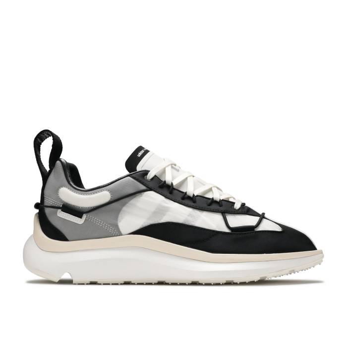 アディダス Adidas 【 Y-3 Shiku Run \u0027White Black\u0027 Men Black/Core White/Chalk White 】 幽客 メンズ 黒いこと 黒いこと 中核グループ 白いこと 白いこと