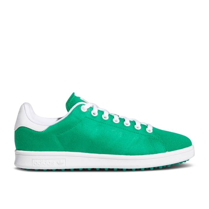 アディダス Adidas 【 Stan Smith Primegreen Le Spikeless Golf \u0027Green\u0027 Men Green/Cloud White/Gold Metallic 】 golf ゴルフ メンズ green 緑・緑であること 白いこと 白いこと ゴールド