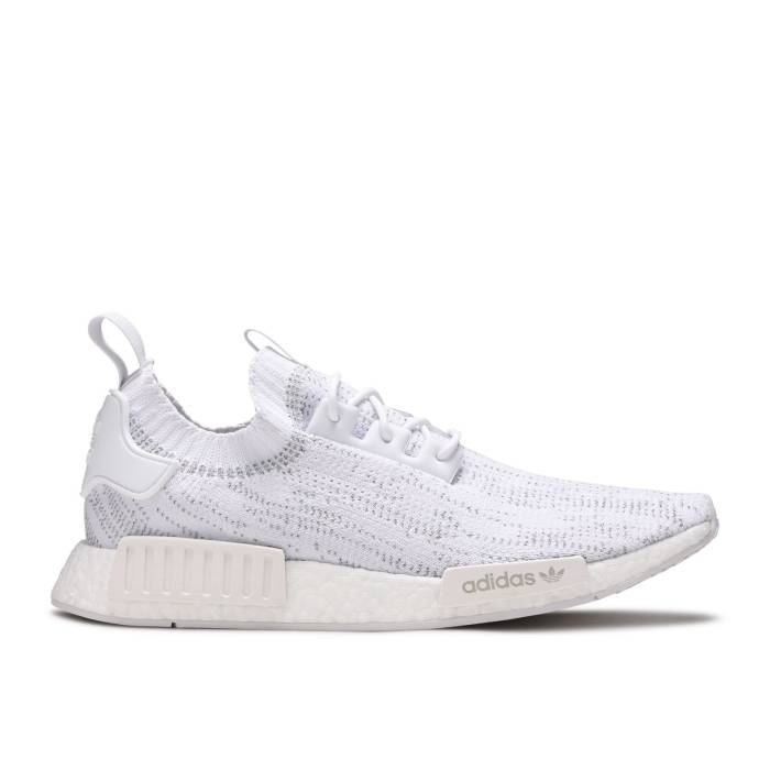 アディダス Adidas 【 Nmd_R1 Primeknit Cloud White Men Cloud White/Cloud White/Grey One 】 メンズ 白色 ホワイト 灰色 グレー