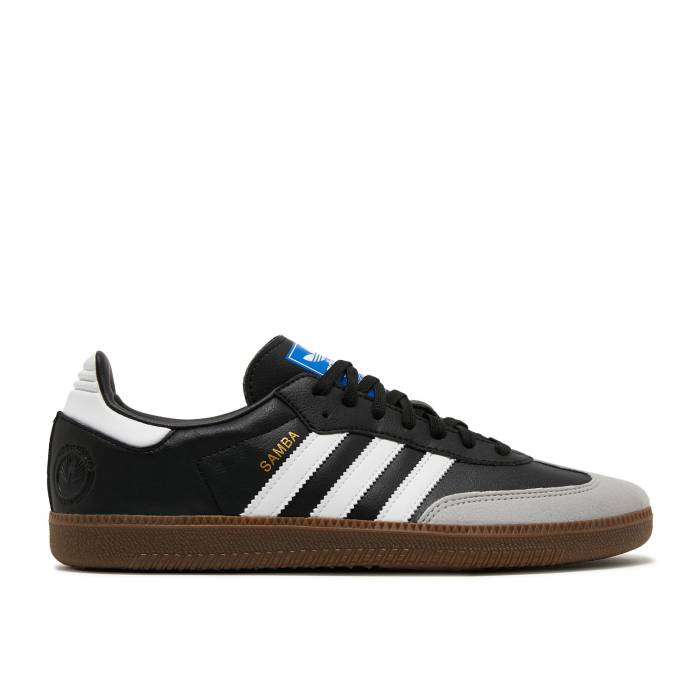 アディダス Adidas 【 Samba \u0027Vegan - Black\u0027 Men Cloud White/Core Black/Gum 】 サンバ メンズ 白いこと 白いこと 中核グループ 黒いこと 黒いこと