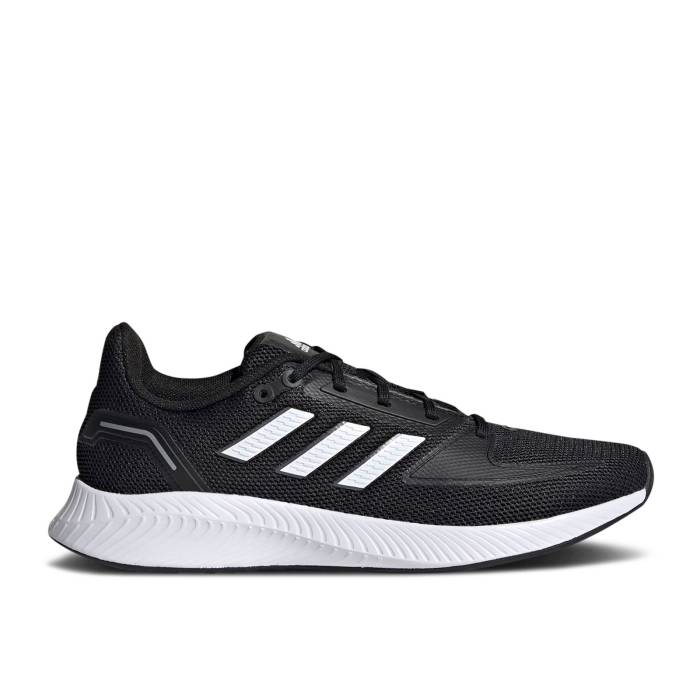 アディダス Adidas 【 Wmns Runfalcon 2.0 \u0027Black White\u0027 Women Core Black/Cloud White/Grey Six 】 レディース 中核グループ 黒いこと 黒いこと 白いこと 白いこと 薄墨色 薄墨色