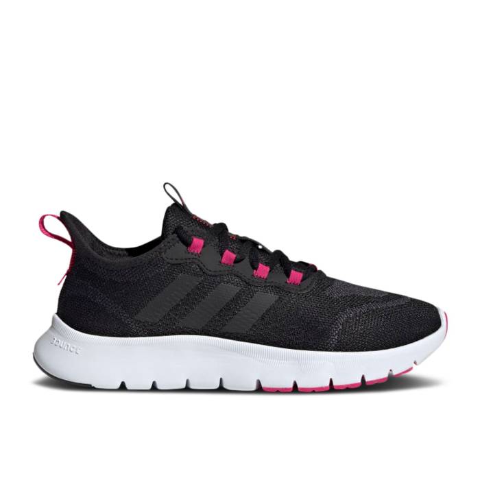 アディダス Adidas 【 Wmns Nario Move \u0027Black Team Real Magenta\u0027 Women Core Black/Core Black/Team Real Magenta 】 Team 野球クラブ レアル レディース 中核グループ 黒いこと 黒いこと Team 野球クラブ レアル マジェンタ