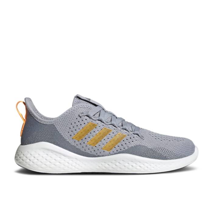 アディダス Adidas 【 Fluidflow 2.0 'Grey Solar Gold' Men Grey/Solar Gold/Halo Silver 】 メンズ 灰色 グレー ゴールド Silver 銀色・シルバー