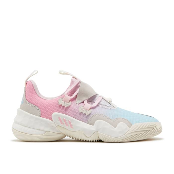 アディダス Adidas 【 Trae Young 1 \u0027Icee\u0027 Men Clear Pink/Clear Pink/Core White 】 メンズ pink サクラ色 中核グループ 白いこと 白いこと