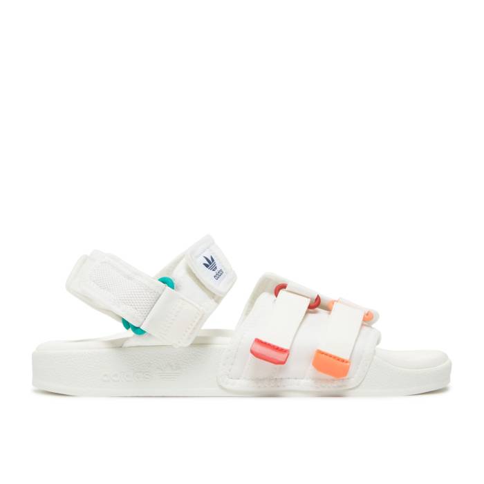 アディダス Adidas 【 Adilette Sandal 4.0 \u0027White Scarlet True Orange\u0027 Men Core White/Scarlet/True Orange 】 アディレッタ メンズ 中核グループ 白いこと 白いこと orange 橙・オレンジ色