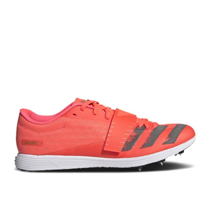 アディダス Adidas 【 Adizero Triple Jump 'Signal Coral' Men Signal Coral/Silver Metallic/Cloud White 】 アディゼロ メンズ Silver 銀色・シルバー 白色 ホワイト|スニケス