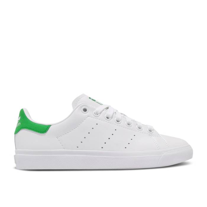 アディダス Adidas 【 Stan Smith Vulc 'White Green' Men Cloud White/Cloud White/Green 】 メンズ 白色 ホワイト green 緑・グリーン|スニケス