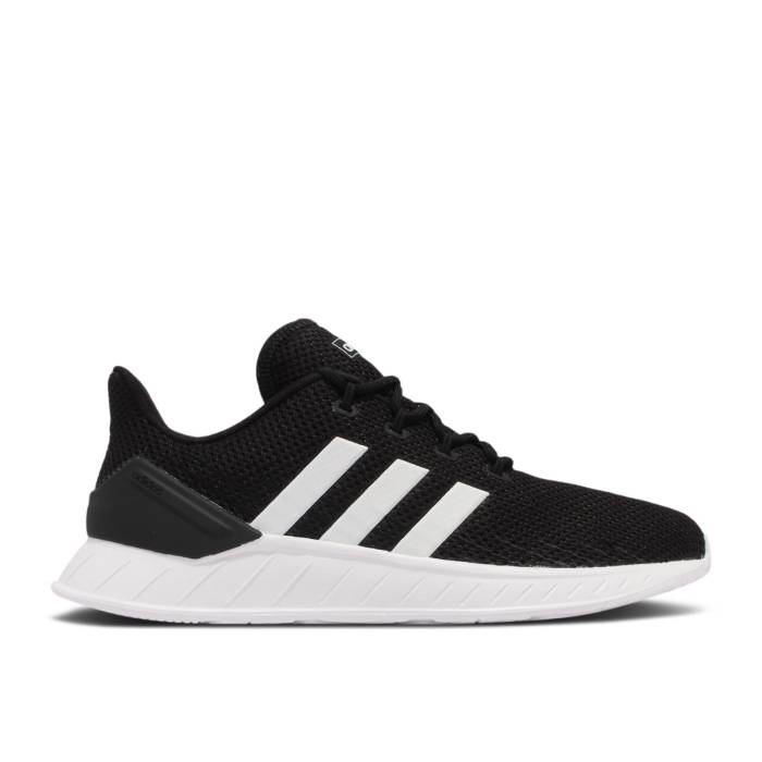 アディダス Adidas 【 Questar Flow Nxt 'Black White' Men Black/White 】 フローレス メンズ 黒色 ブラック 白色 ホワイト