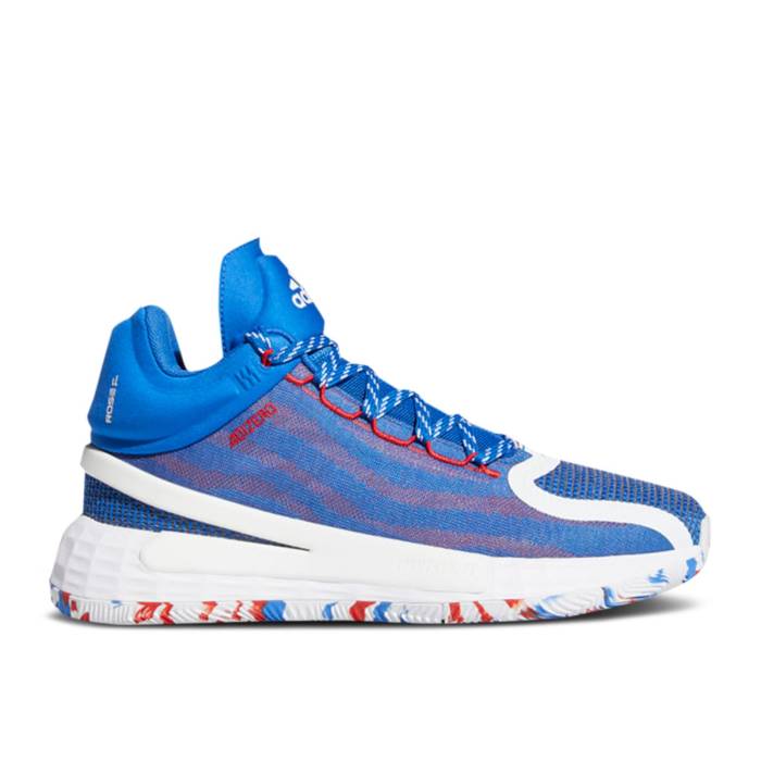 アディダス Adidas 【 D Rose 11 \u0027Fast Don\u0027t Lie - Blue\u0027 Men Blue/Scarlet/Cloud White 】 Rose サクラ色 メンズ 青味 青み 白いこと 白いこと
