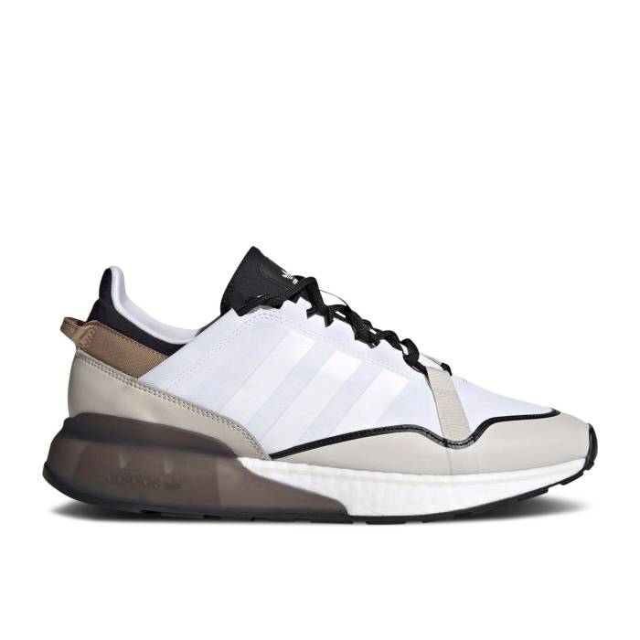 アディダス Adidas 【 Zx 2K Boost Pure White Cardboard Men Cloud White/Bliss/Cardboard 】 ブースト ピュア メンズ 白色 ホワイト