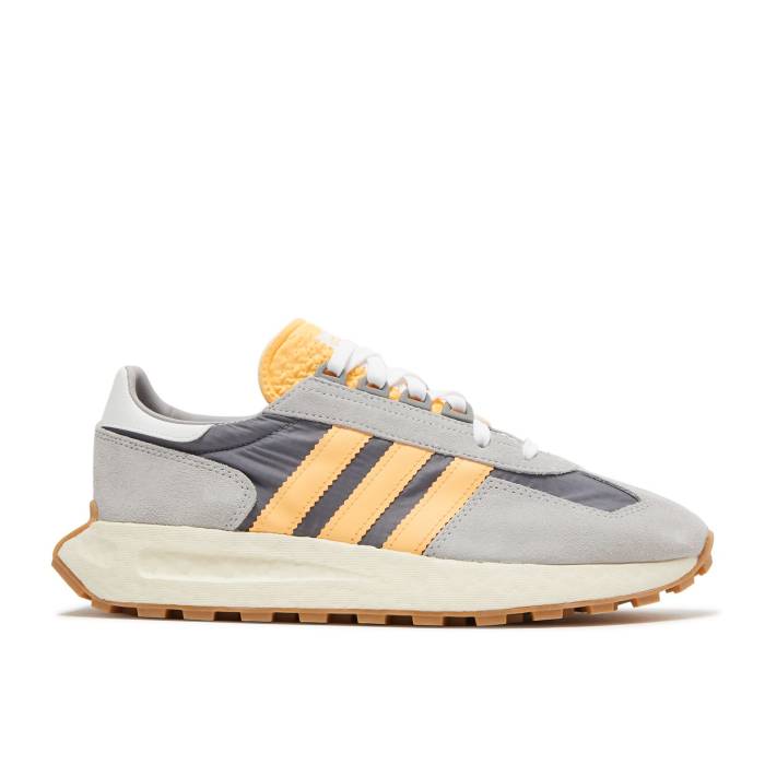 アディダス Adidas 【 Retropy E5 \u0027Grey Acid Orange\u0027 Men Grey Three/Acid Orange/Grey Two 】 メンズ 薄墨色 薄墨色 orange 橙・オレンジ色